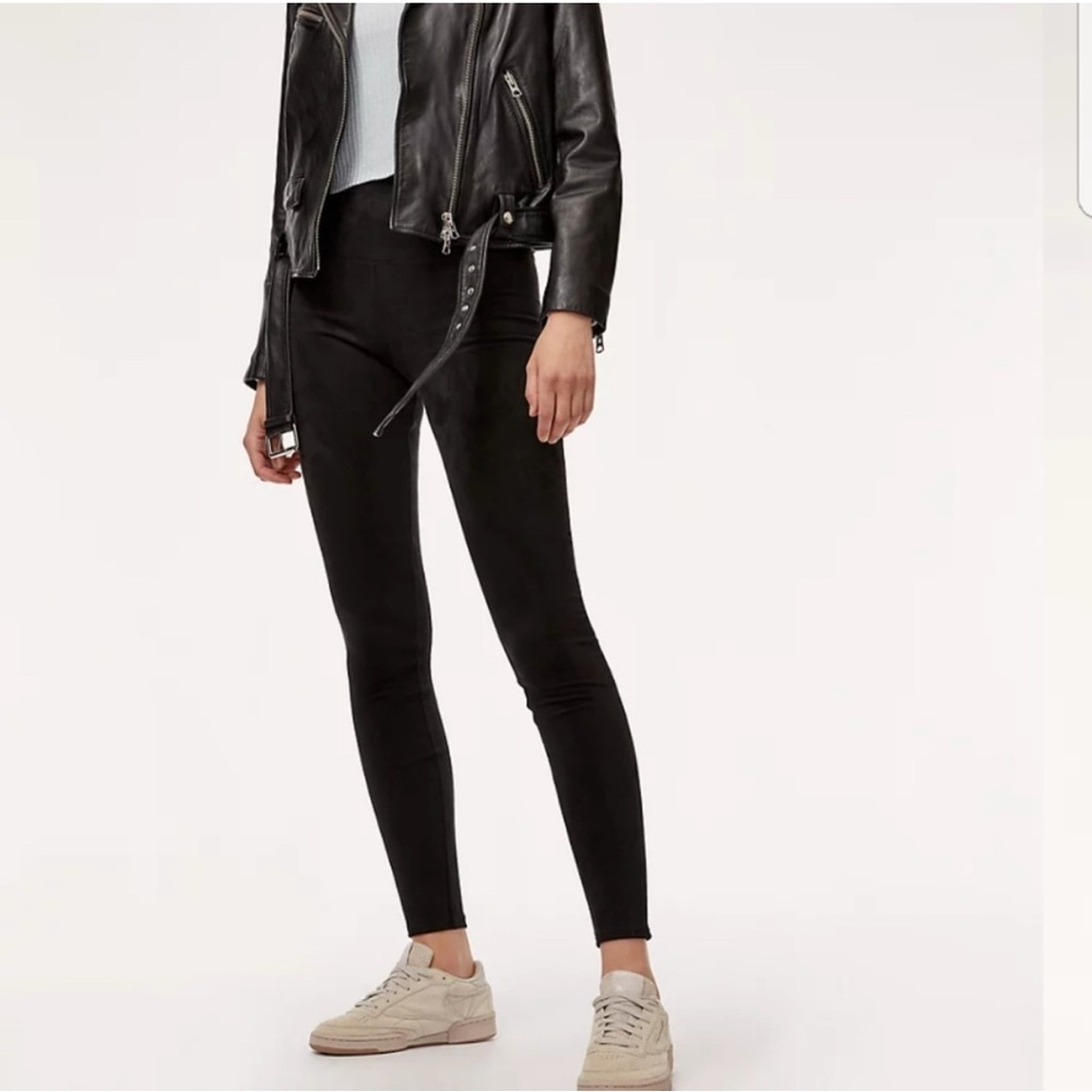 Wilfred Free | Daria Faux Suede  Leggings